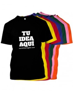 Camisetas blanca/color de...