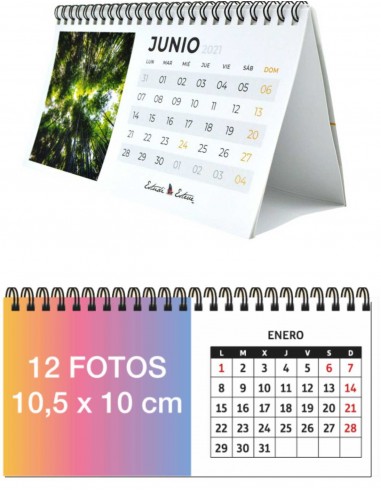 Calendarios  triangular sobremesa 7...