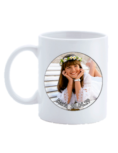 Tazas comunión de 350 ml.
