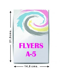 Flyers tamaño A-5 2