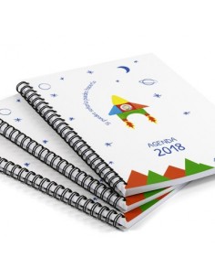 Cuadernos A-4 encuadernados