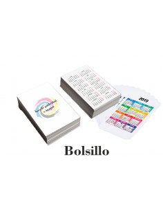 Calendarios de bolsillo
