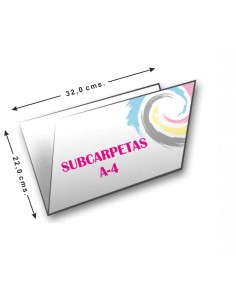 Subcarpetas para A-4 2