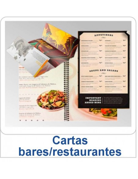CARTAS DE RESTAURANTES